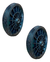 2 RUEDAS PARA HORMIGONERA TROMPITO MACIZAS DE GOMA 350MM - comprar online