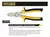 Alicate Corte Diagonal Doble Articulación 165mm Crossmaster - comprar online