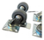 4 RUEDAS GIRATORIAS 50MM CON FRENO PARA MUEBLES (2 CON FRENO) en internet