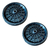 2 RUEDAS PARA HORMIGONERA TROMPITO MACIZAS DE GOMA 350MM