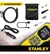 COMPRESOR INFLADOR DE AIRE 12V PORTATIL USB C POWERBANK STANLEY - Herramientas TNS