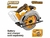 SIERRA CIRCULAR A BATERIA INGCO 20V (SIN BAT. SIN CARG.)
