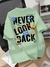 Never look back