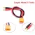 XT90 Banana Plugs Cabo de Carga da Bateria, Lipo Charger Lead, 40cm 12AWG, 14AWG - VOLPE SHOPP