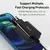 Baseus 20w carga rápida qc 3.0 pd usb tipo c carregador de carregamento rápido - VOLPE SHOPP
