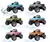 Caminhão monstro off-road rc 1/64, mini carro de escalada com controle remoto, - loja online