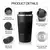 copo de café de aço inoxidável caneca térmica garrafa térmica café copo térmico caneca antiderrapante viagem carro garrafa isolada - VOLPE SHOPP
