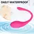 Vibrador Bluetooth sem fio para mulheres, ovo de controle remoto, estimulador de