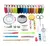 Kit Completo de Costura com Fios, Agulhas, Tesoura, Fita Métrica, Botões e Mai - VOLPE SHOPP
