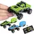 Caminhão monstro off-road rc 1/64, mini carro de escalada com controle remoto, - loja online