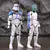 Star Wars 501a Legião ARF ARC Trooper Jesse Hardcase Commander Bane Denal Tup D - VOLPE SHOPP