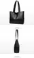 Bolsa tote vintage de grande capacidade, bolsa de ombro vegana retrô, bolsa cas - loja online