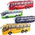 Rc grande ônibus elétrico rádio controlado carro tour ônibus ônibus escolar - loja online