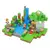 Minecraft Meu mundo Minecraftinglys mini-montagem diagrama blocos de construção magnéti na internet