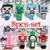 Imagem do Chaveiro jogo Minecraft figura modelo brinquedos pixel meu mundo dos desenhos