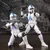 Star Wars 501a Legião ARF ARC Trooper Jesse Hardcase Commander Bane Denal Tup D na internet