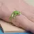 Imagem do Mini anel de sapo de árvore verde, anéis abertos para mulheres e homens, metal