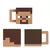 230ml minecraft 3d caneca capacidade tnt coolie medo bloco pastagem porco rosa e - VOLPE SHOPP