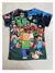 Uniqlo minecraft 3d impresso casual camiseta verão bonito meninos e meninas blo - comprar online