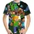 Imagem do Uniqlo minecraft 3d impresso casual camiseta verão bonito meninos e meninas blo