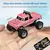 Caminhão monstro off-road rc 1/64, mini carro de escalada com controle remoto,