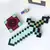Newstyle minecraft cosplay adereços sete núcleos espada luz noturna meu mundo - VOLPE SHOPP