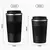 Imagem do copo de café de aço inoxidável caneca térmica garrafa térmica café copo térmico caneca antiderrapante viagem carro garrafa isolada