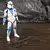Star Wars 501a Legião ARF ARC Trooper Jesse Hardcase Commander Bane Denal Tup D