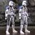Star Wars 501a Legião ARF ARC Trooper Jesse Hardcase Commander Bane Denal Tup D - loja online