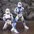 Star Wars 501a Legião ARF ARC Trooper Jesse Hardcase Commander Bane Denal Tup D na internet