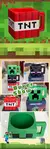 230ml minecraft 3d caneca capacidade tnt coolie medo bloco pastagem porco rosa e - comprar online