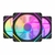 Kit Ventoinhas Aigo Darkflash DM12 F, ARGB, 3x120mm, Preto, DF-DM12F-3IN1-B-PH2 - comprar online
