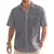 Camisa Masculina de Linho Manga Curta - loja online