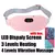 Almofada de aquecimento portátil massageador de aquecimento menstrual cinto abdominal. - Shopvortex