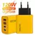 Total 120w usb carregador rápido 4 portas pd carregamento rápido usb 3.0. - comprar online