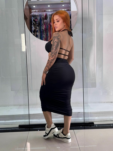 Vestido mídi - comprar online