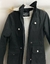 Campera Parka Negra con Corderito