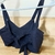 Top Negro con Lazo en la Espalda - comprar online