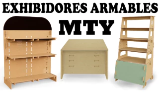 Exhibidores Armables MTY
