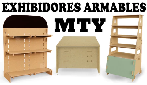 Exhibidores Armables MTY
