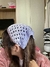 Bandana tons de azul na internet
