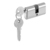 Fechadura auxiliar Inox C/Rolete Cilindro - comprar online
