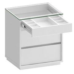 Mesa de Cabeceira Belize 3 gv Branca - comprar online