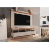 Rack com Painel Vivare Wood 1.6 Off White com Nature