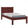 Cama De Solteiro Madeira Mdf Prisma J&amp;A Capuccino Capuccino