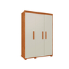 Guarda Roupa Belize Solteiro 3 Portas 100% Mdf