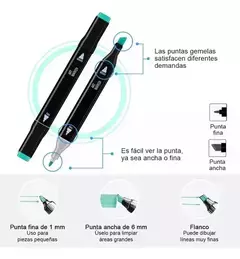 Marcadores Touch Doble Punta - SumoTech