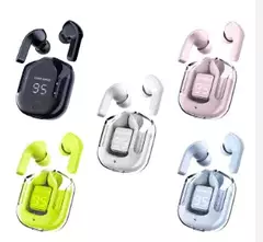 auriculares inalambricos led cristal pro