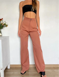 Pantalón Mujer Sastrero Vestir Color Diseño Go By Loreley. - Deprendas-DP-