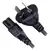 Cable Power 220v Interlock 8 (2 espigas) 1.5mts 150525 - tienda online